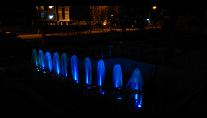 Foam / Glass Waterfall / Mist Fountains